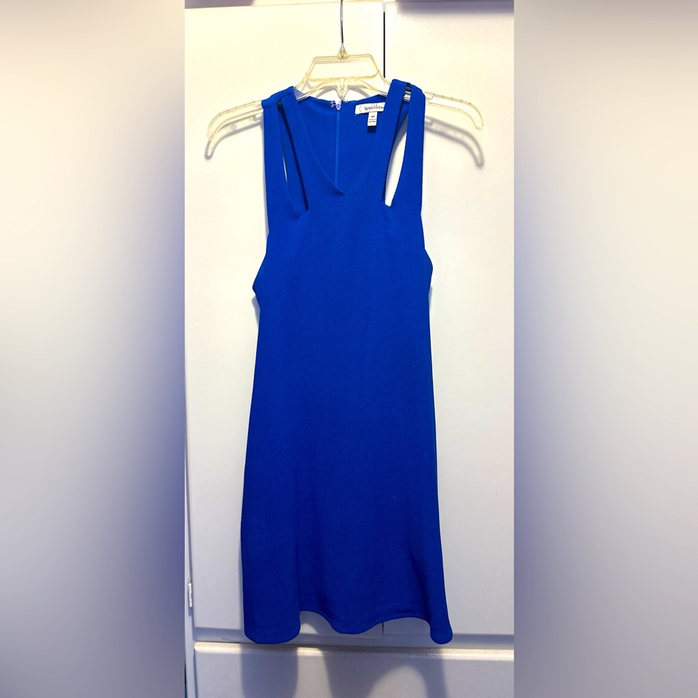 Blue dress